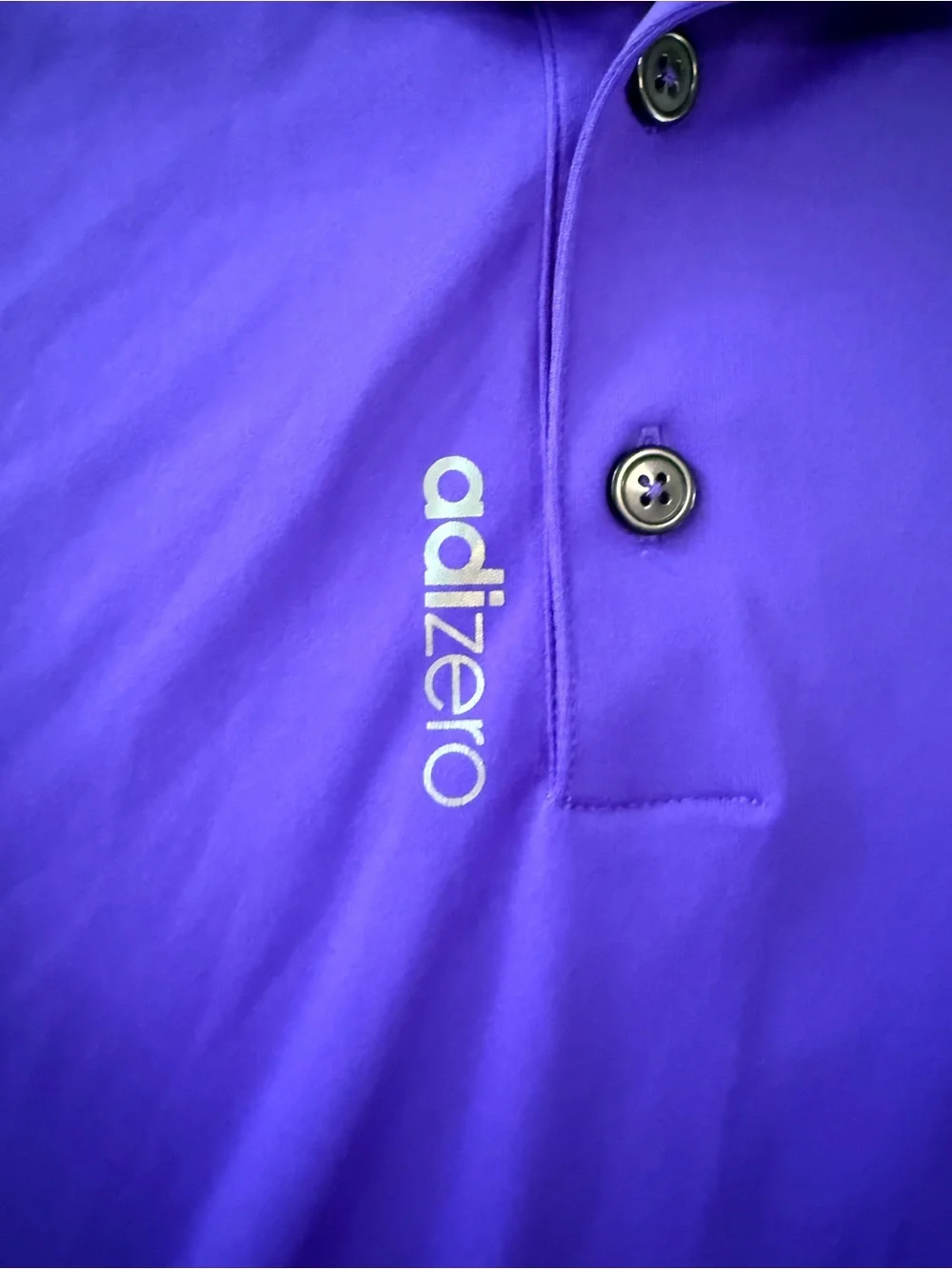 Adidas Golf Climacool‎ Polo Shirt Men’s Large Purple Performance Athletic Polo